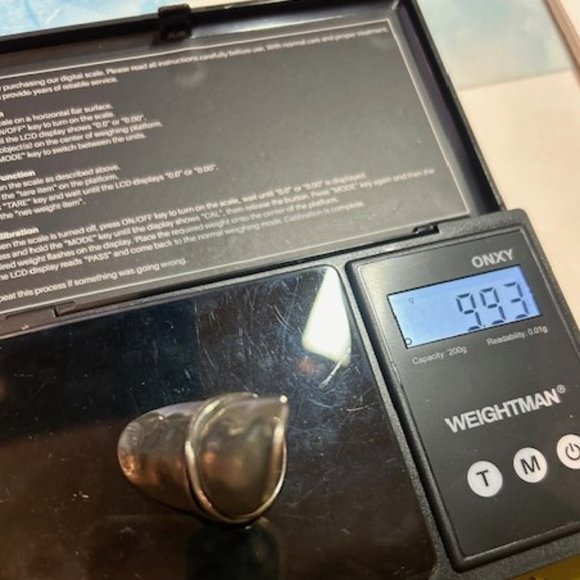 DIDAE Israel 925 Sterling Silver Hammered VTG-RING - Picture 10 of 10